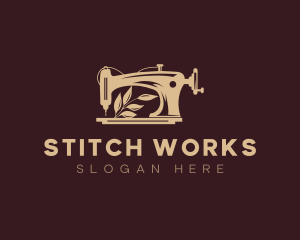 Seamstress Artisan Fashion logo design