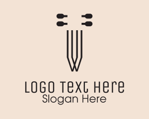 Strings - Instrument Strings & Tuner logo design