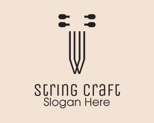 String - Instrument Strings & Tuner logo design