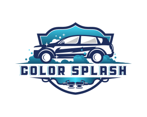 Car Wash Polish Detailing logo design