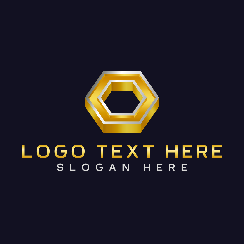 Geometric 3d Hexagon Logo Brandcrowd Logo Maker