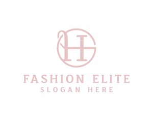 Vogue - Feminine Vogue Letter H logo design