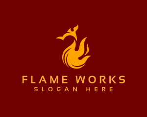 Flame - Flame BBQ Chicken logo design