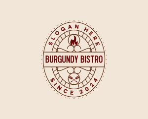 Oven Diner Cuisine logo design