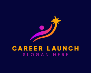 Career - Star Leadership Career logo design