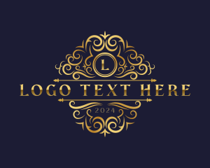 High End - Royal Luxury Ornament logo design