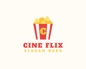 Movie - Movie Popcorn Snack Bar logo design