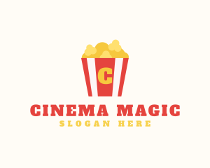 Movie - Movie Popcorn Snack Bar logo design