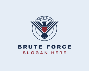 Eagle Shield Air Force logo design