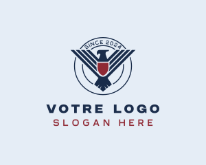 United States - Eagle Shield Air Force logo design