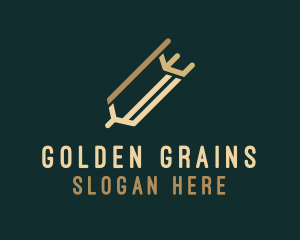 Grains - Wheat Farm Bakery logo design