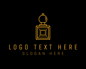 Scent Consultant - Gold Luxury Perfume logo design