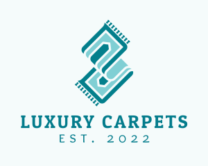 Carpet - Woven Carpet Flooring logo design
