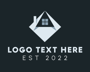 Attic - Residential Real Estate Window logo design