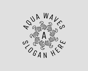 Waves - Stylish Waves Boutique logo design