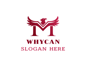Eagle Varsity Letter M Logo