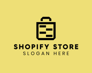 Shopping Grocery Bag logo design