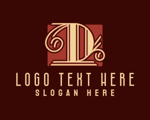 Classy - Antique Ornate Pillar logo design