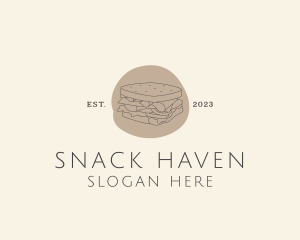 Sandwich Deli Restaurant logo design