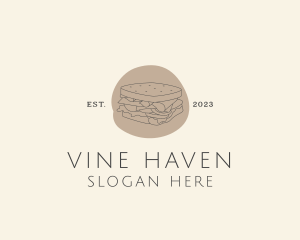 Sandwich Deli Restaurant logo design