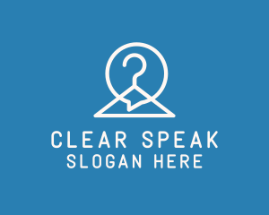 Speak - Hanger Chat Messaging logo design