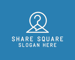 Share - Hanger Chat Messaging logo design