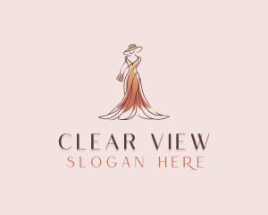 Stylish Fashion Gown Logo