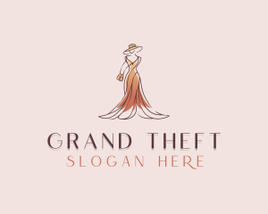 Stylish Fashion Gown Logo