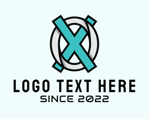 Media Agency - Digital Media O & X logo design