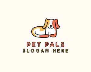 Puppy Dog Pet logo design