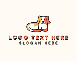 Puppy Dog Pet Logo