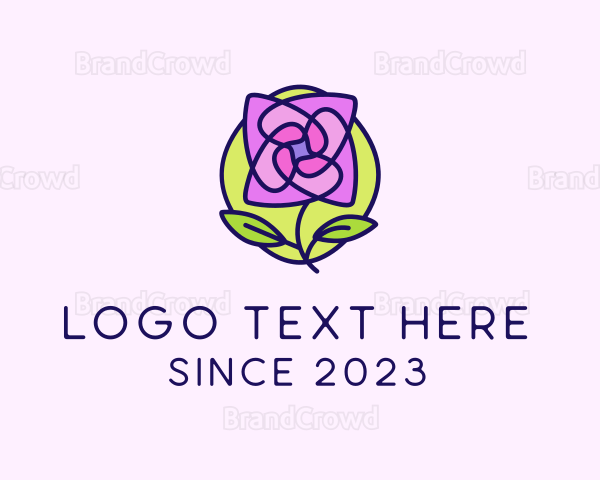 Flower Plant Garden Logo