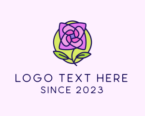 Lavender - Flower Plant Garden logo design