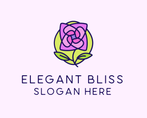Flower Plant Garden Logo