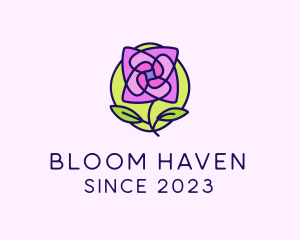 Flower Plant Garden logo design