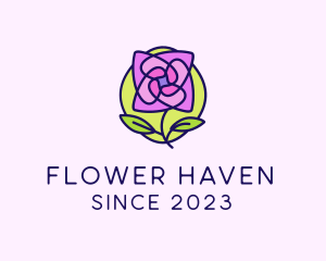 Flower Plant Garden logo design