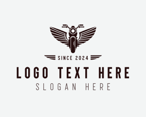 Wings - Bike Motocross Racing logo design