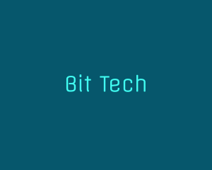 Futuristic Computer Tech logo design