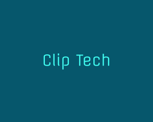 Futuristic Computer Tech logo design