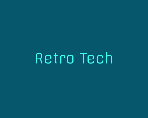 Futuristic Computer Tech logo design