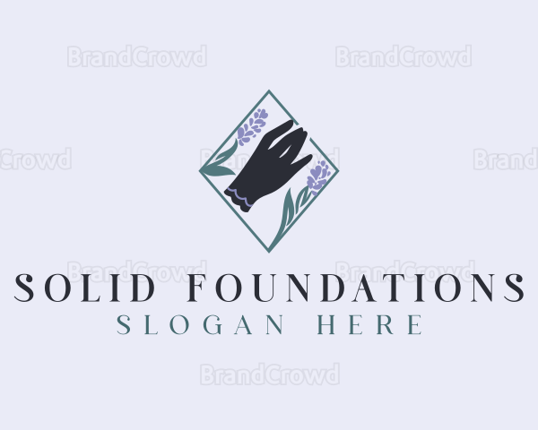 Floral Bloom Hand Logo