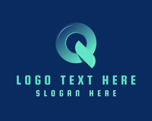 Lettermark - Modern Professional Letter Q logo design