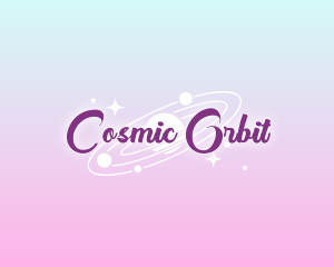 Cosmic Planet Galaxy logo design