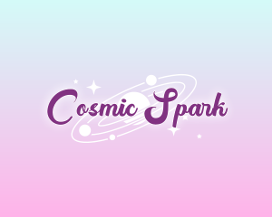 Cosmic Planet Galaxy logo design