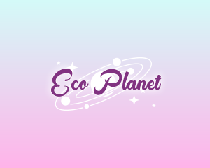 Cosmic Planet Galaxy logo design