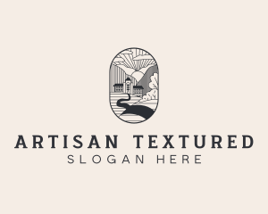 Countryside Mountain House logo design