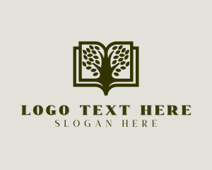 Library - Book Tree Publishing logo design