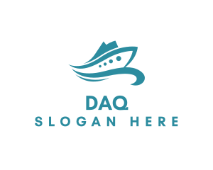 Speedboat Boat Sailing Logo
