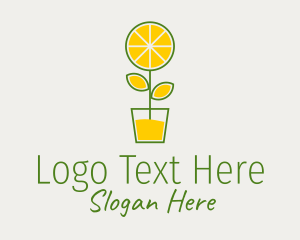 Lemon Juice Plant  Logo