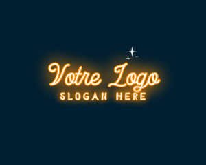 Night Club - Whimsical Bedtime Night logo design